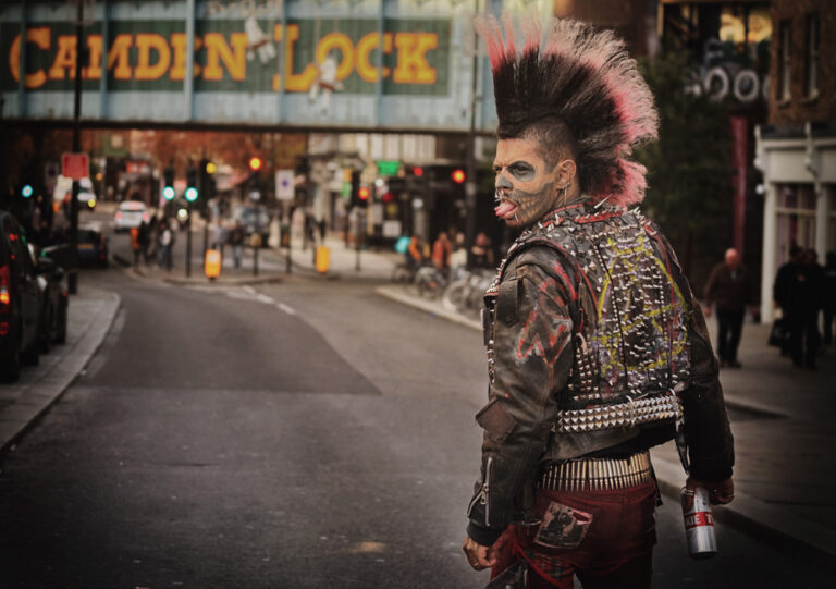 london zombie punk Camden lock, Kath,critique group, Top shot