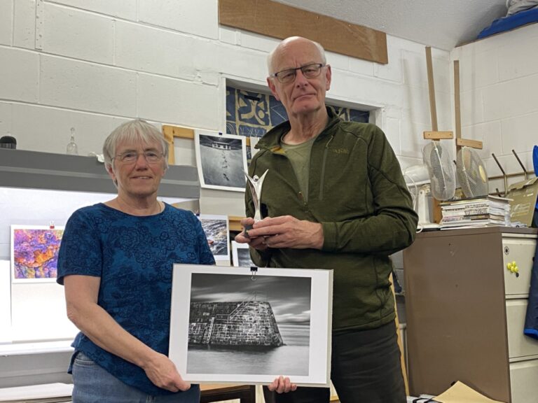 Rob, Chris, critique group, award, harbour steps, TOP SHOT